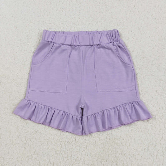 Purple pocket Kids Short SS0561