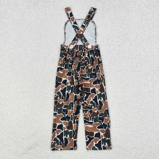 Camo print Girls Jumpsuit