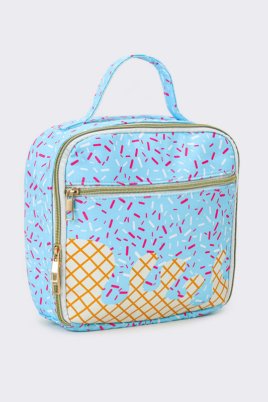 BA0296 Blue Baseball lunch boxes (US warehouse)