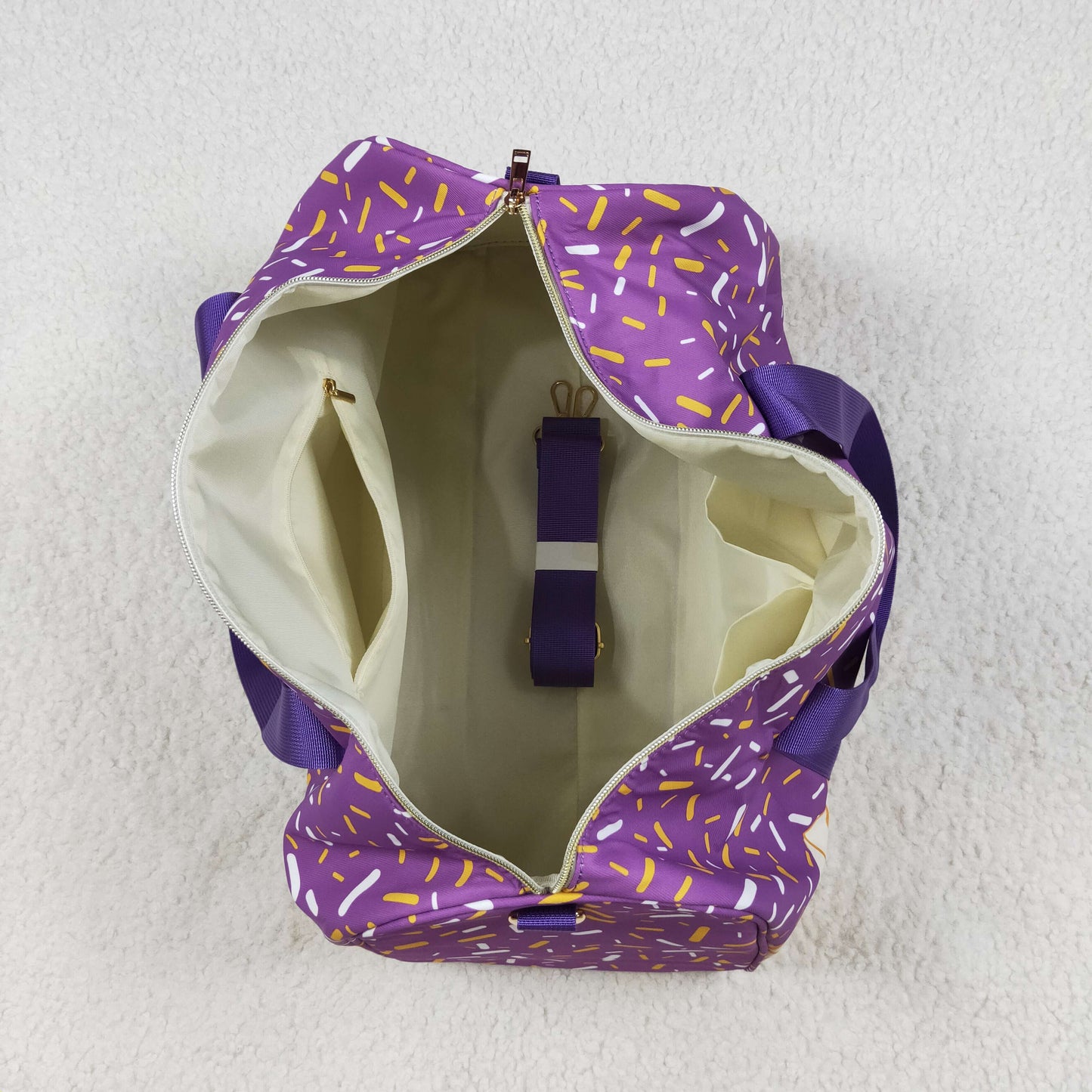 purple travel bag BA0321
