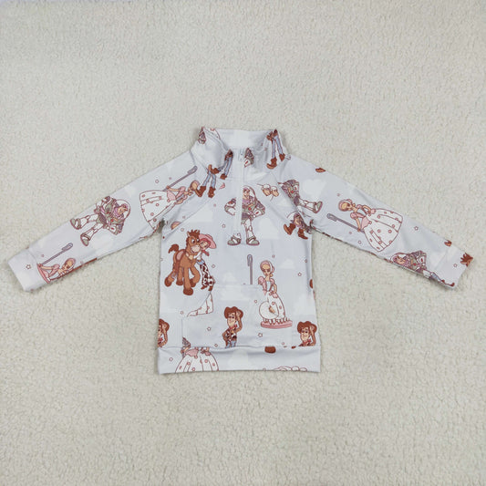 Cartoon long sleeve print