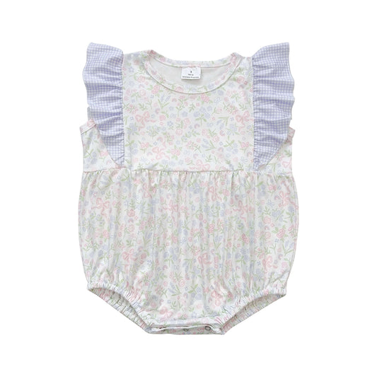 flower print Baby Romper