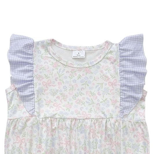 flower print Baby Romper