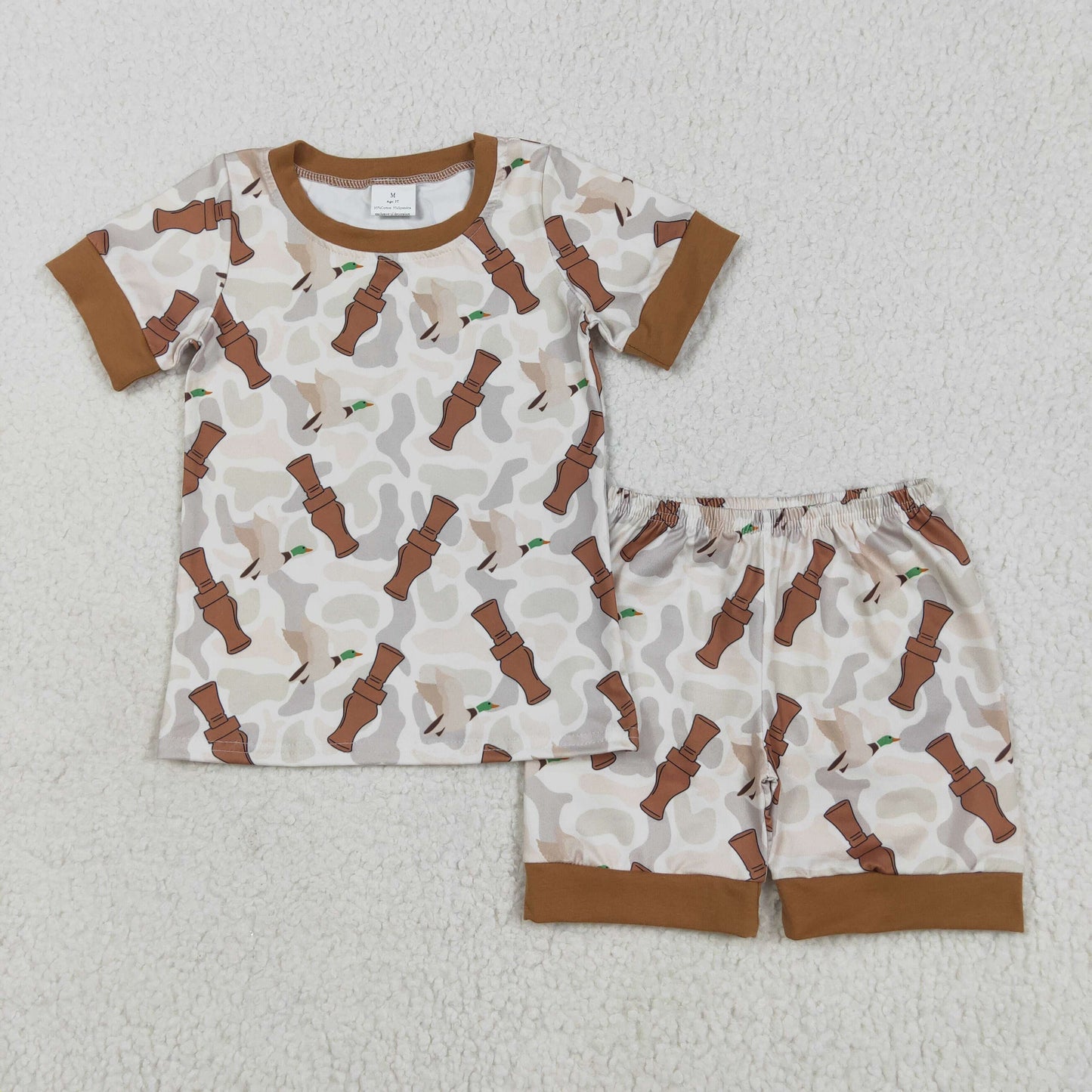 Brown camo duck boy Set