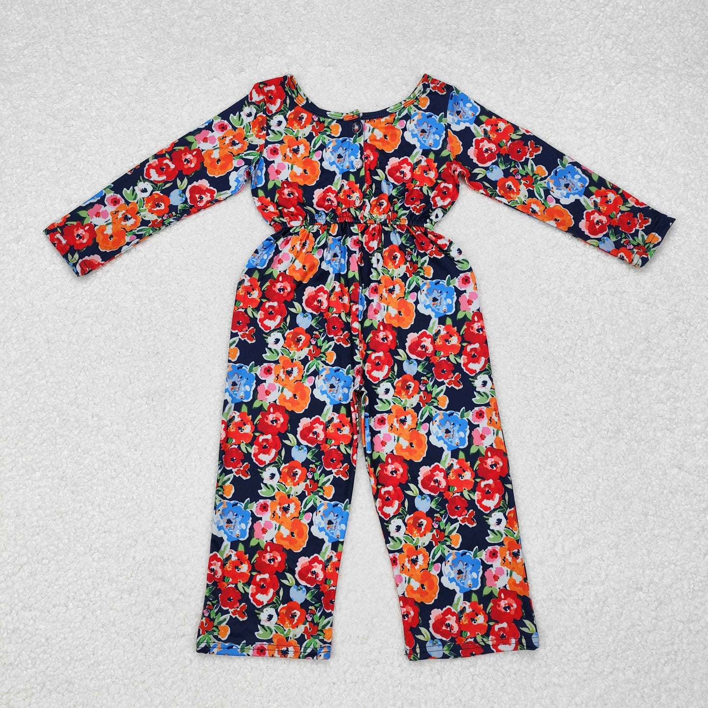Blue floral Jumpsuit