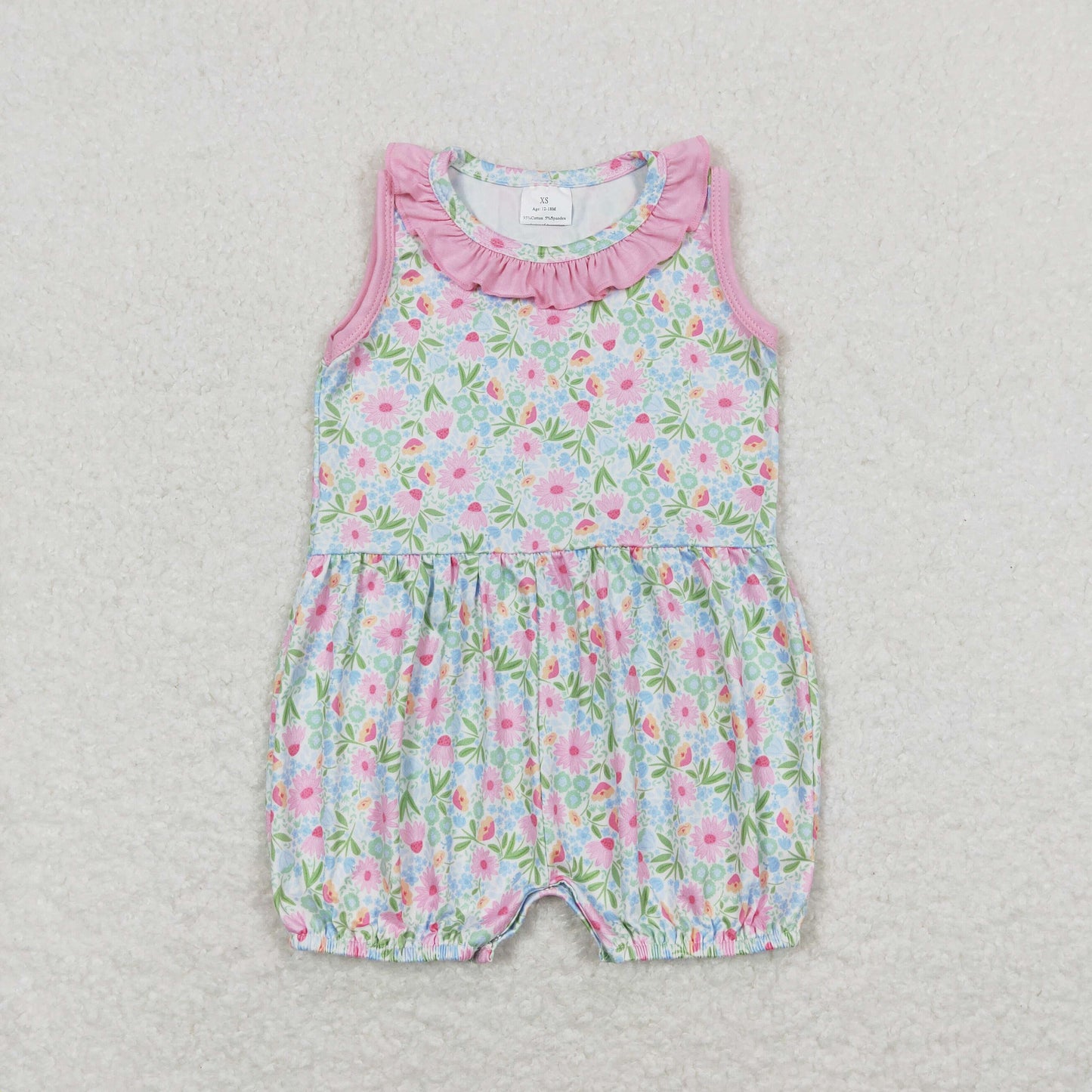 flower Baby Romper