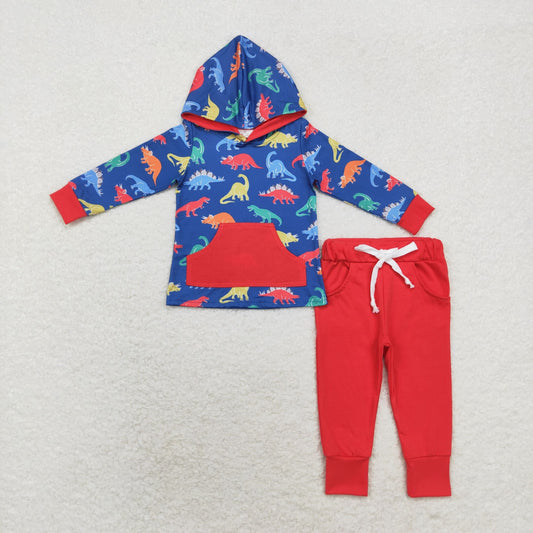 Blue Dinosaur Jogger Outfit