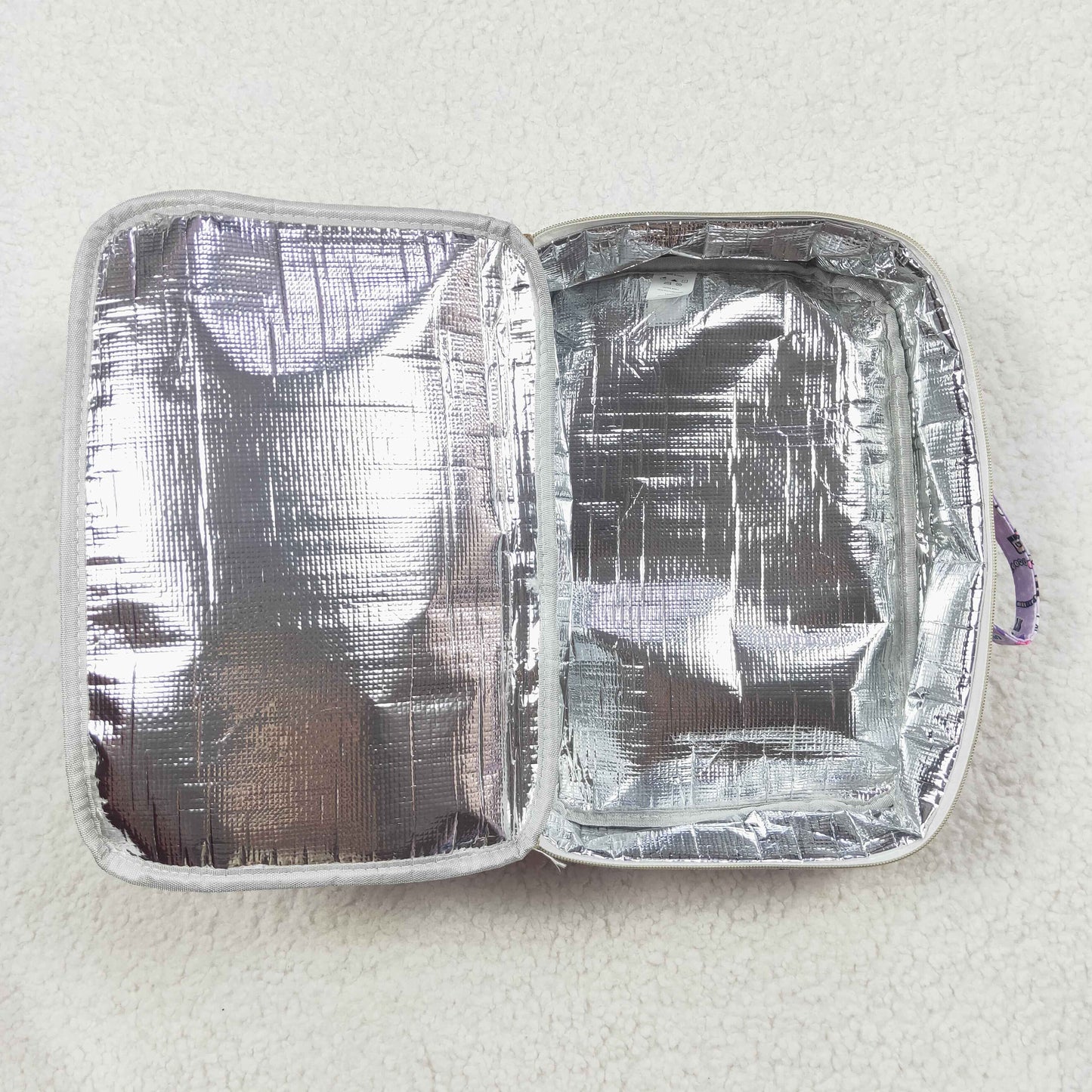 Purple Cartoon Lunch Box