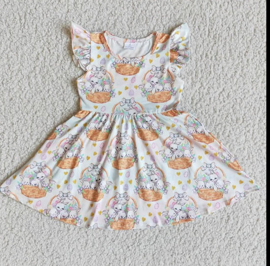 Easter Bunny girls big skirt