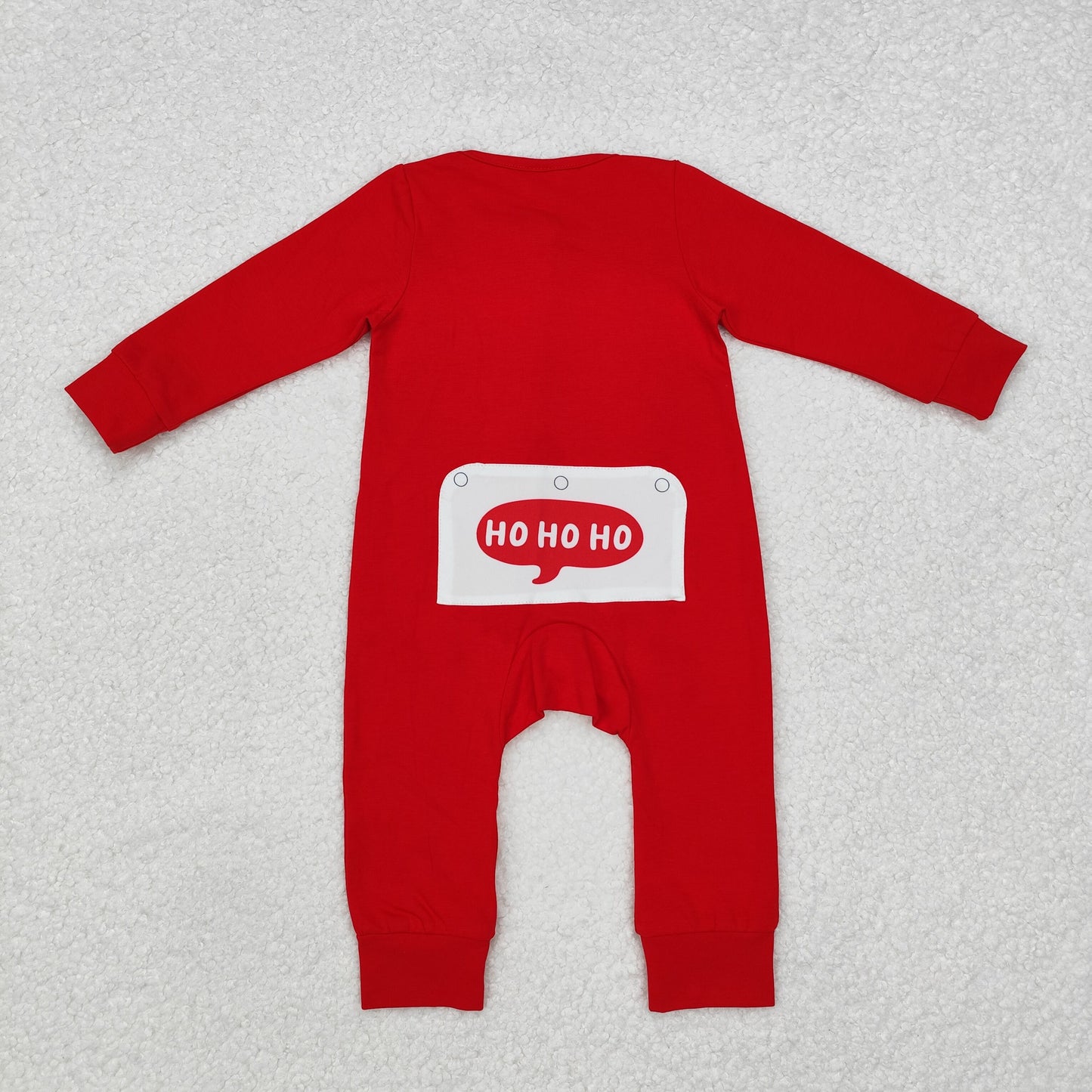 Christmas Red ho ho ho baby romper