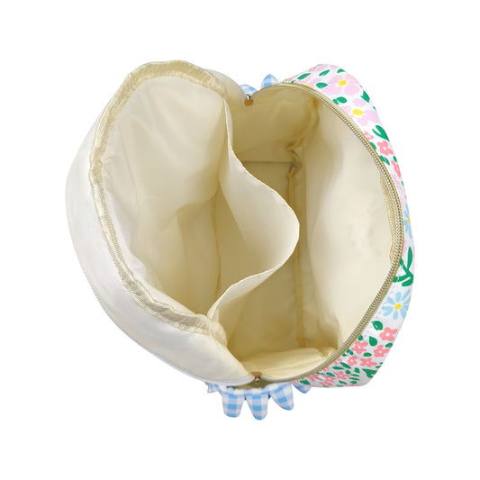 flower plaid Print BACKPACK