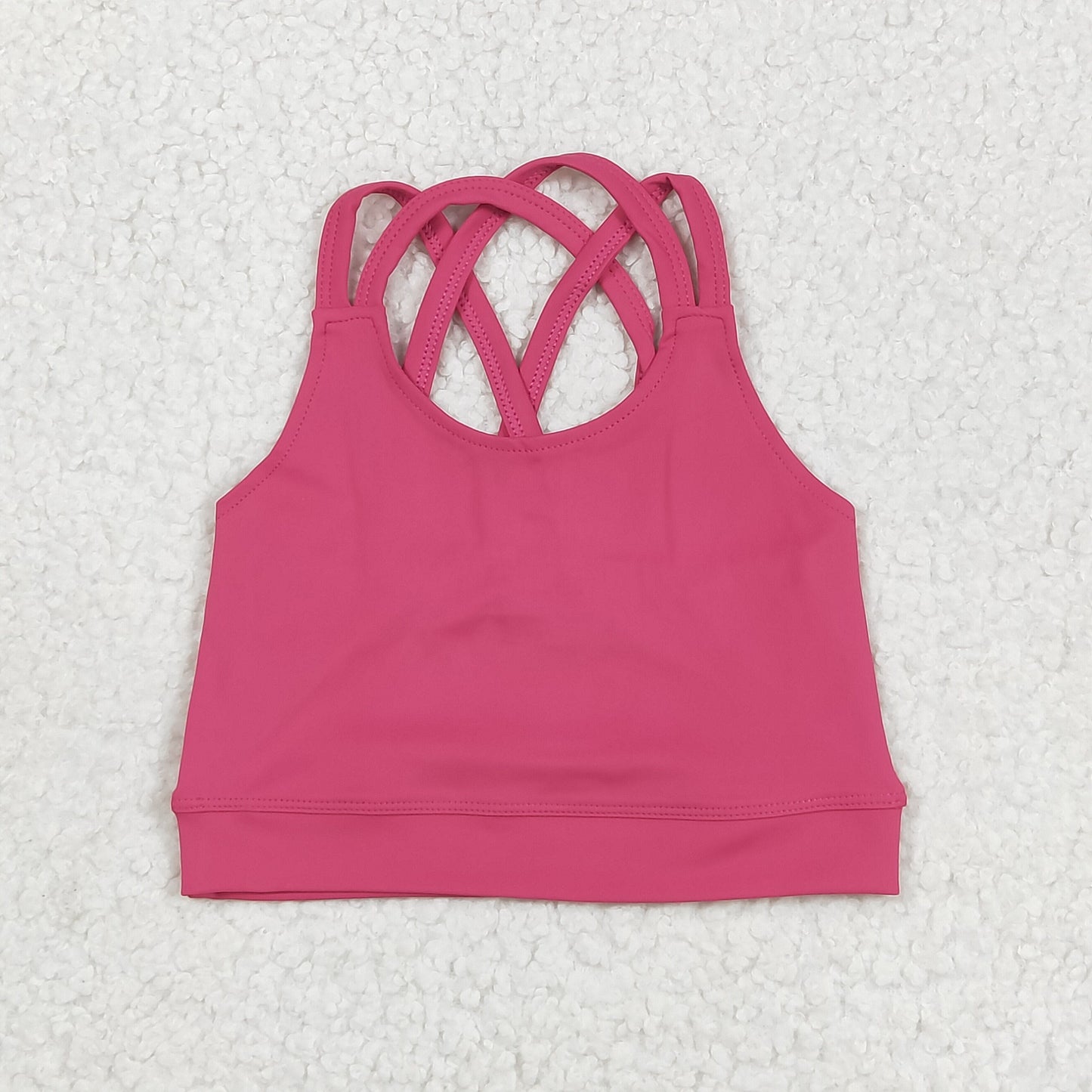 hot pink girl yoga vest GT1010