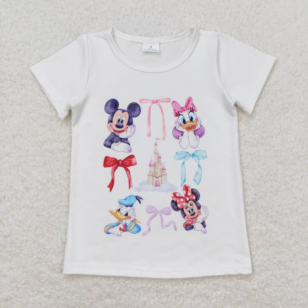 Cartoon Short girls Shirt