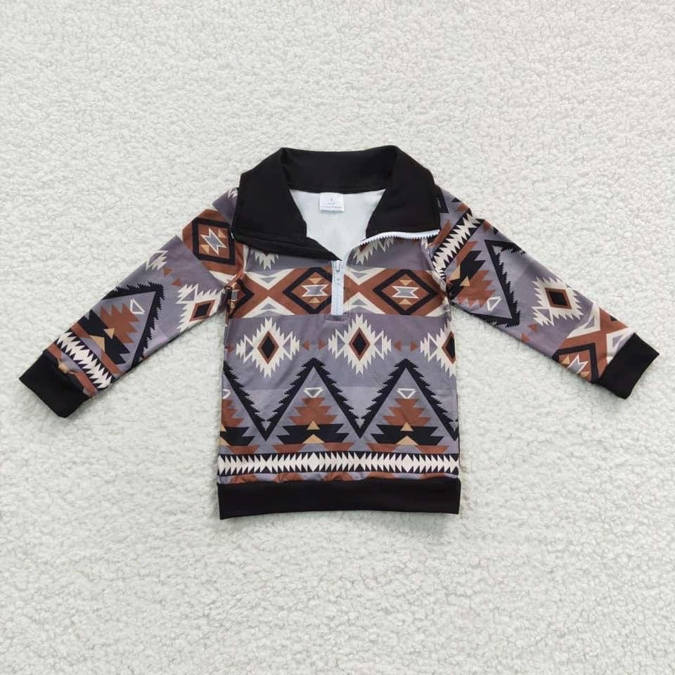 Western With Zipper Coat