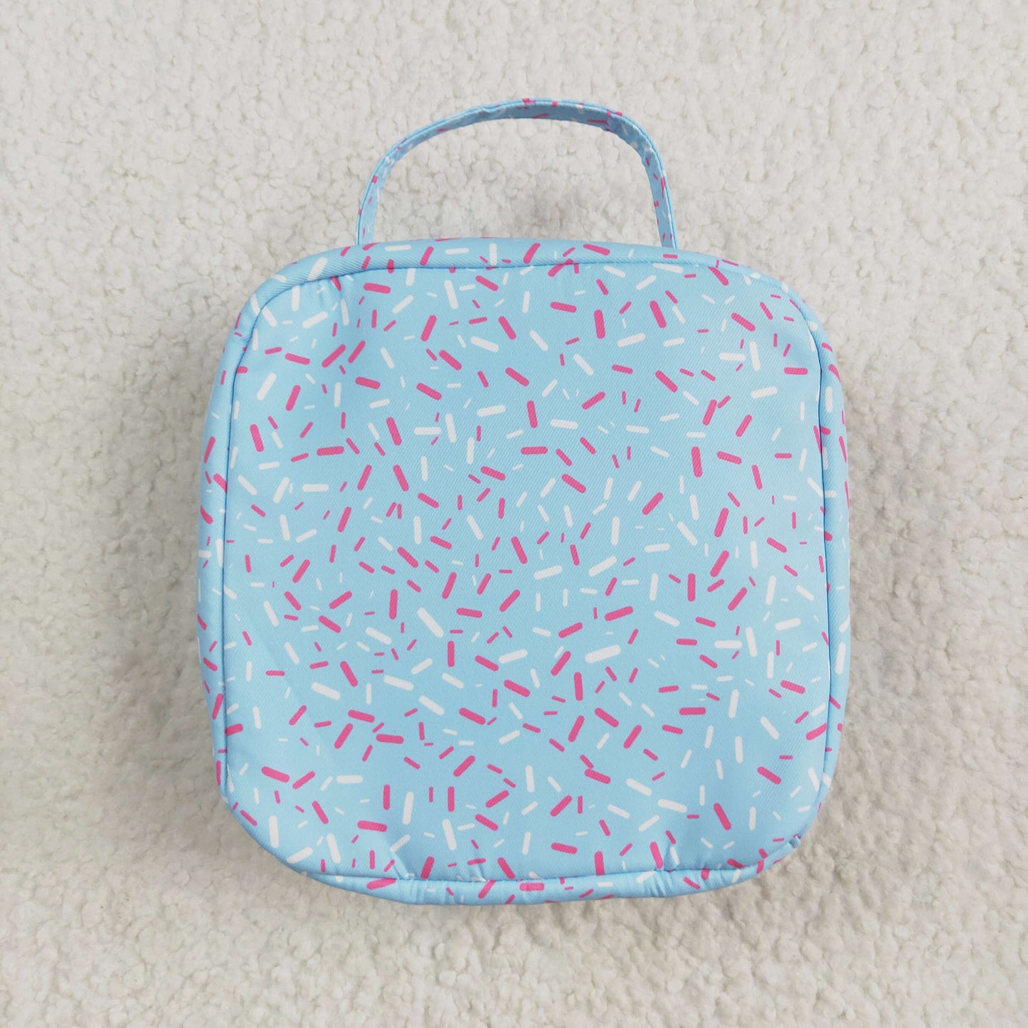 Blue Lunch zipper Box BA0296