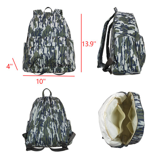 Camo Print BACKPACK