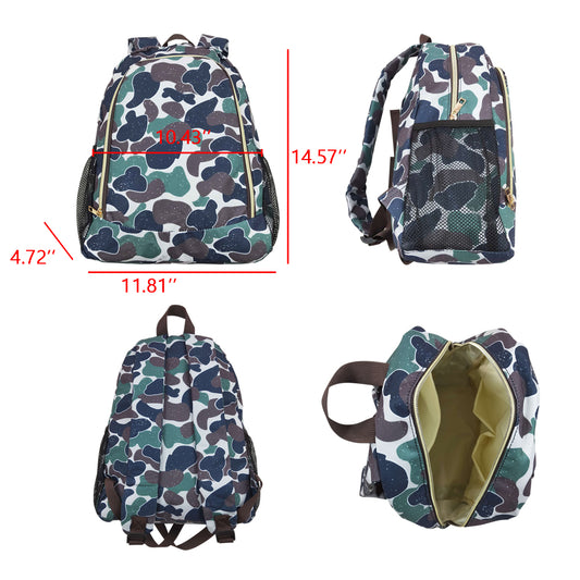 Camo Print BACKPACK