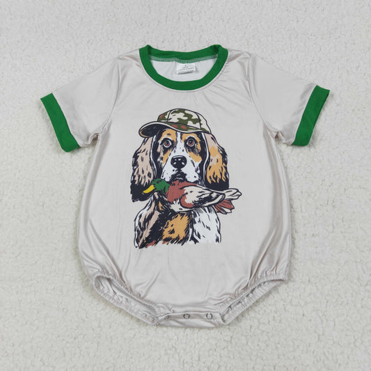 Duck dog print Baby Romper SR3091