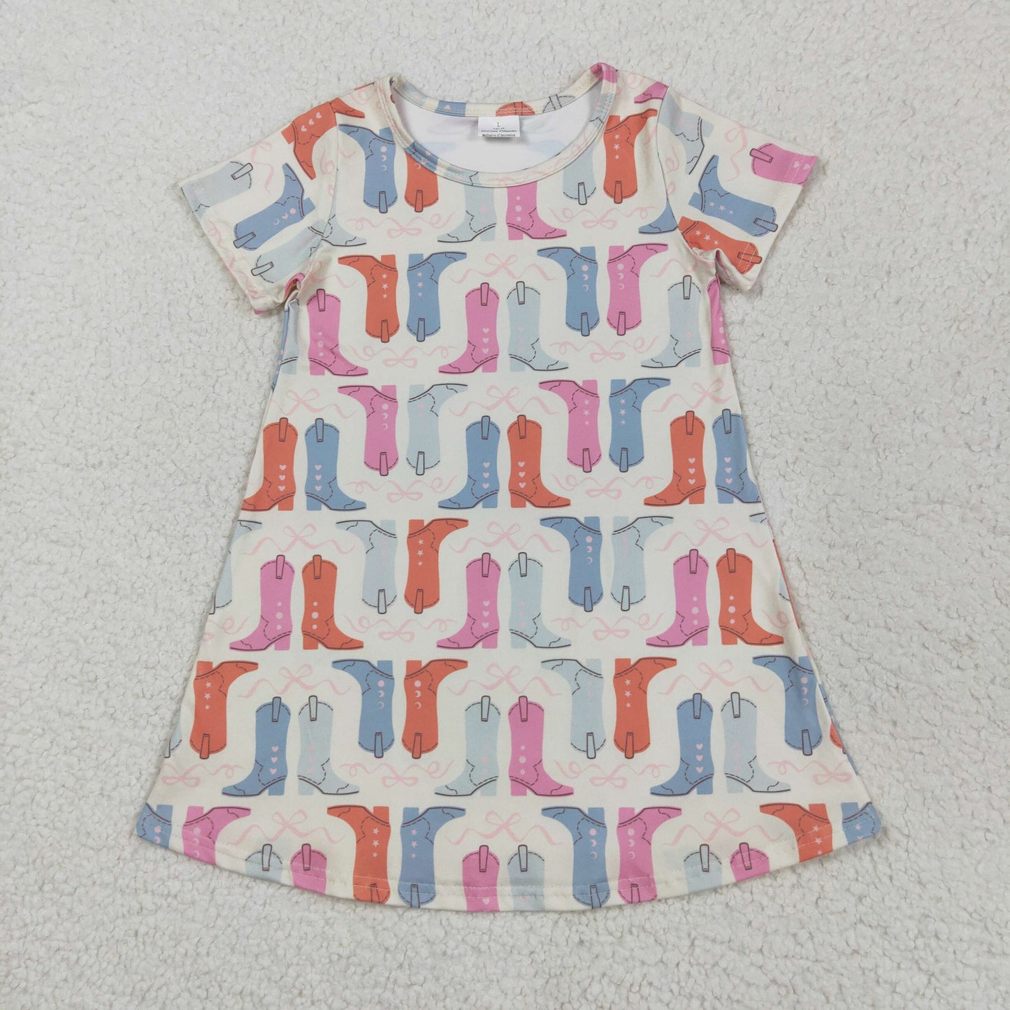Western Boots Girls dress