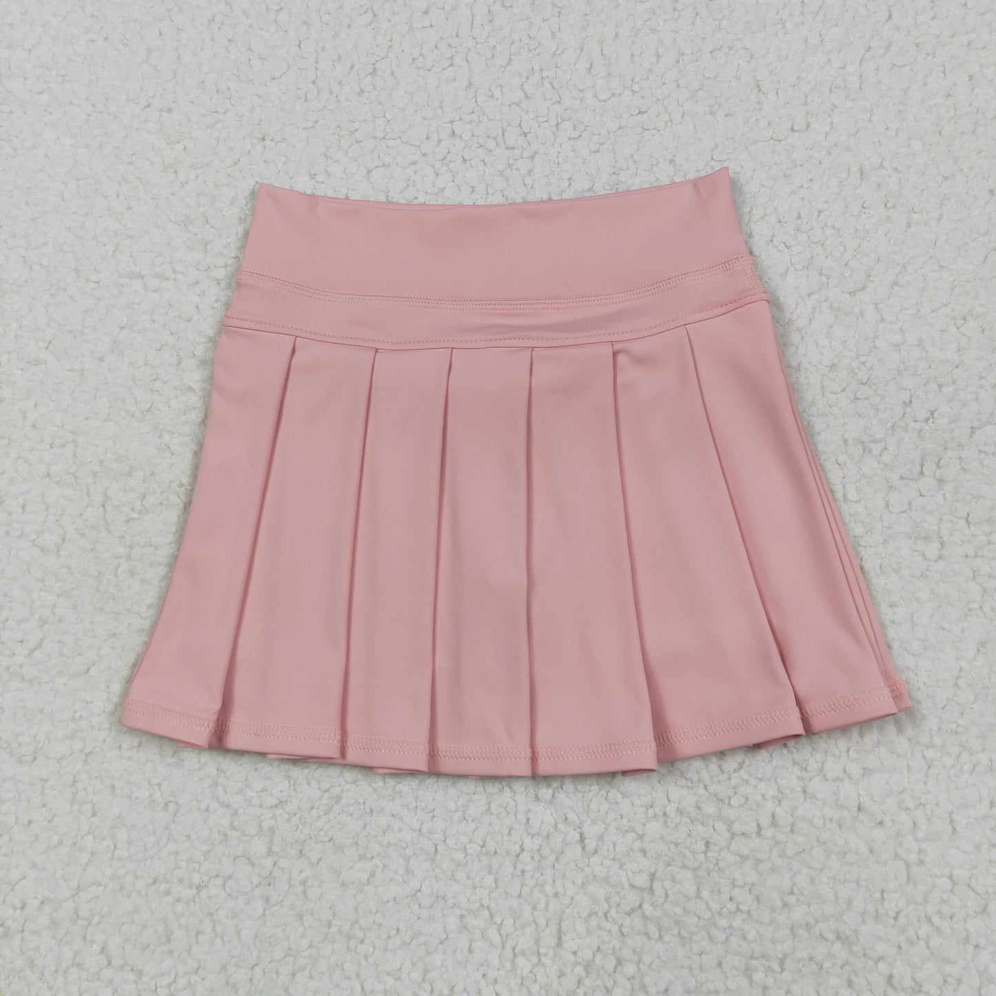 coral solid Kids yoga Short GLK0078
