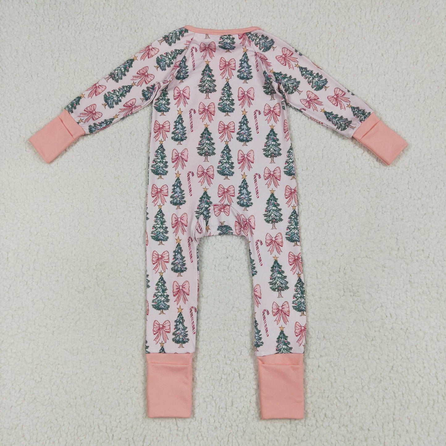 Christmas trees bows Print Baby Romper LR2283