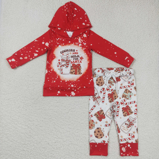 Christmas Red Cookies milk Pants Jogger Outfit