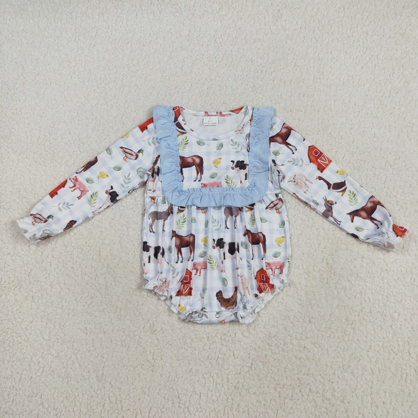 Farm animals Baby Romper