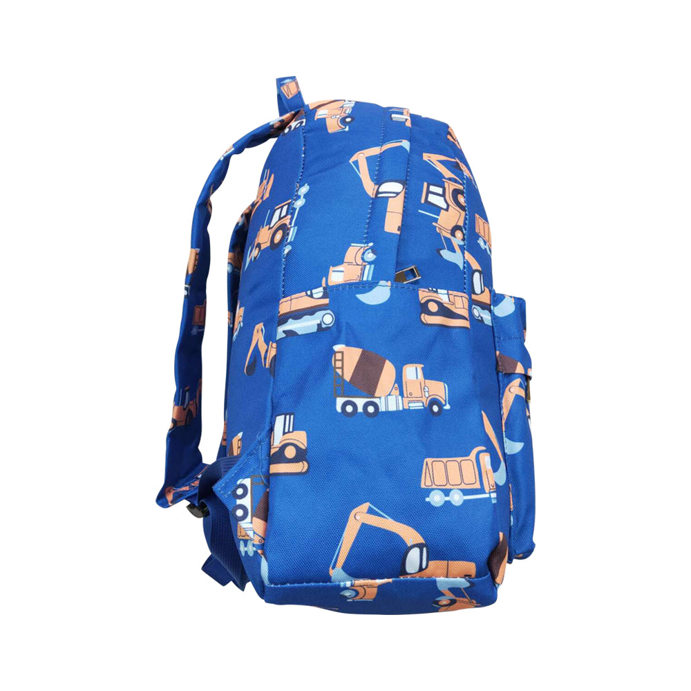 blue tractor Print BACKPACK
