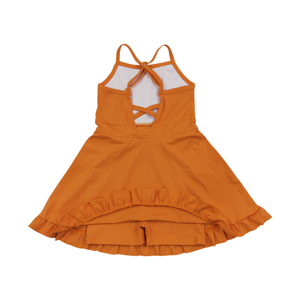 Orange Athletic Tennis DRESS S0780