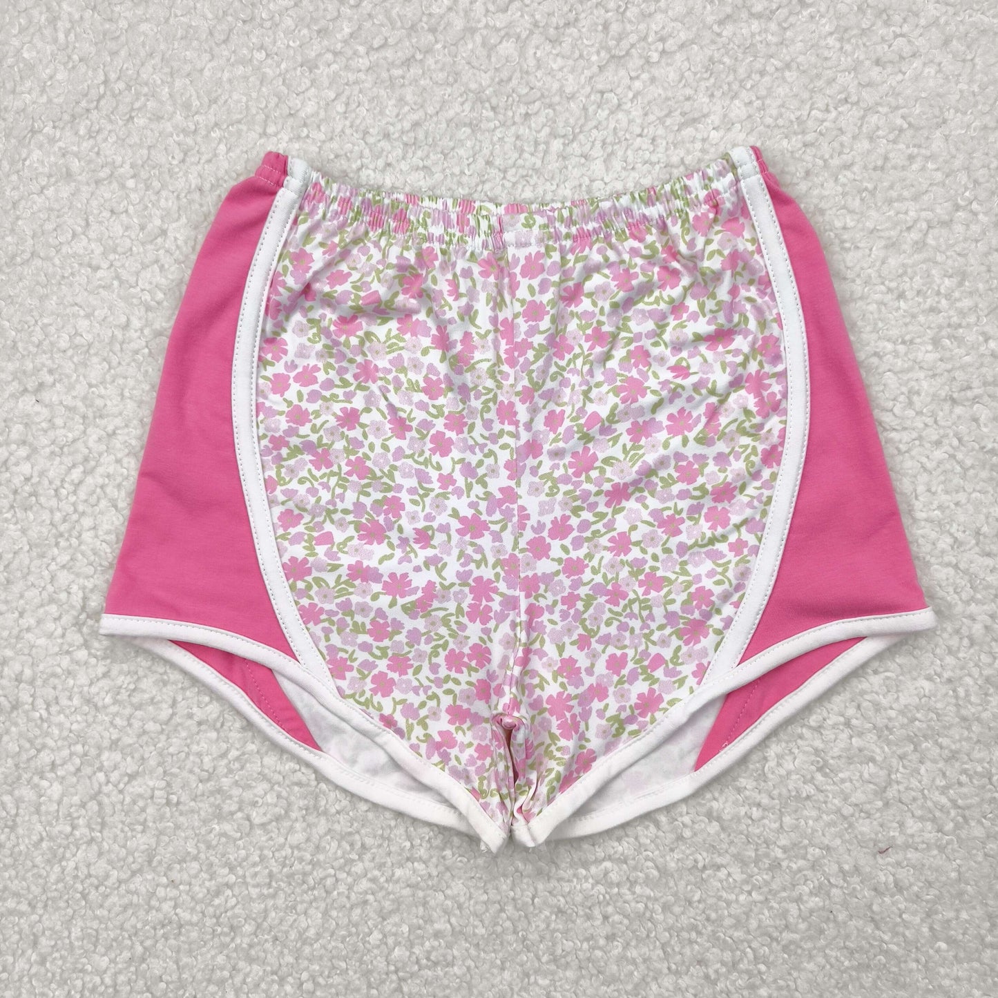 Pink flowers Kids Short