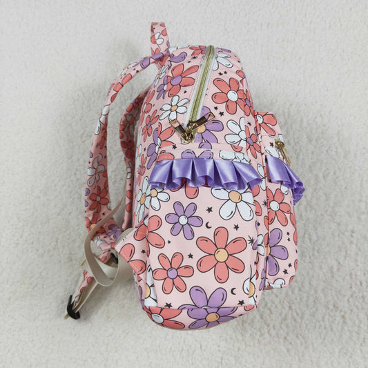 Flowers moon stars print BACKPACK