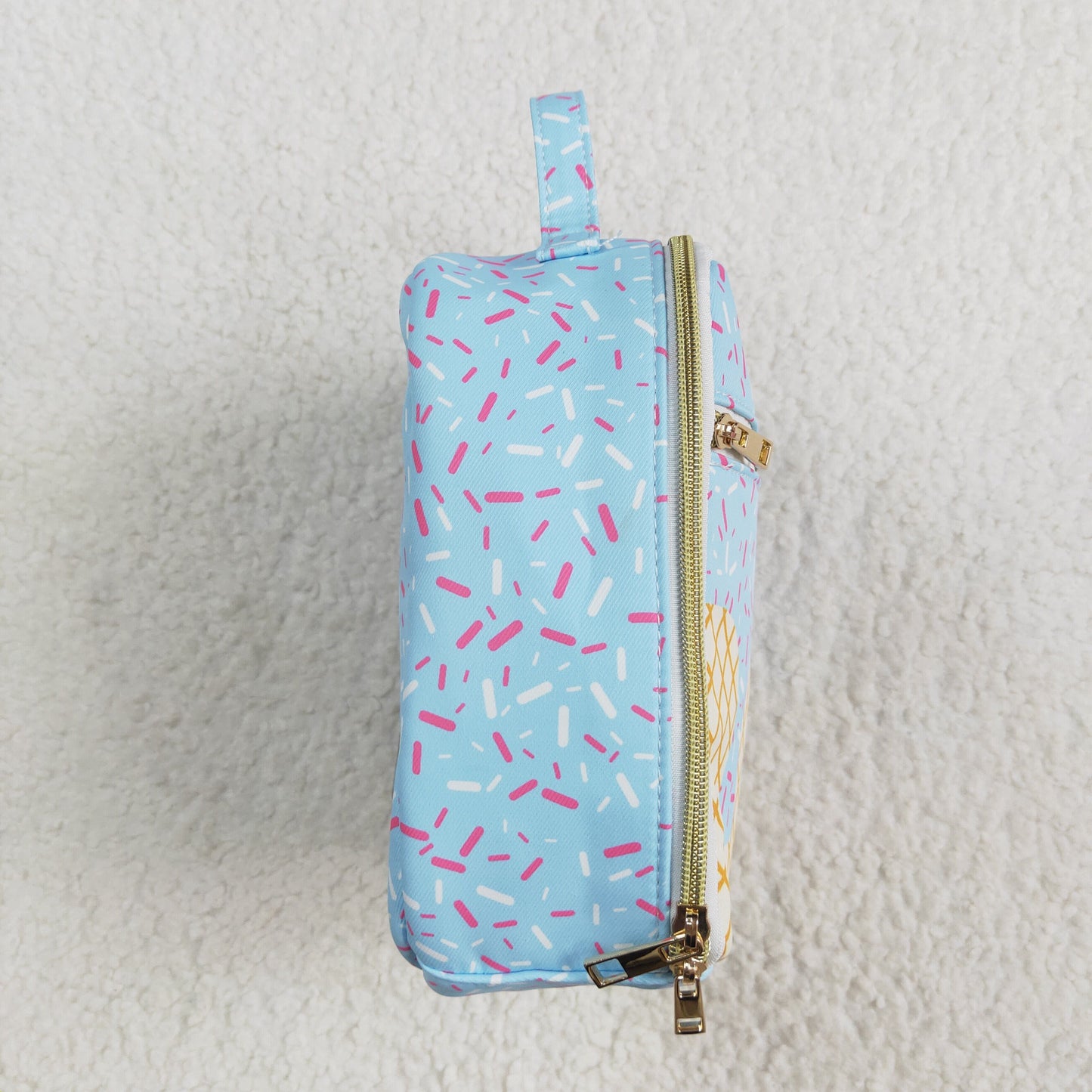 Blue Lunch zipper Box BA0296