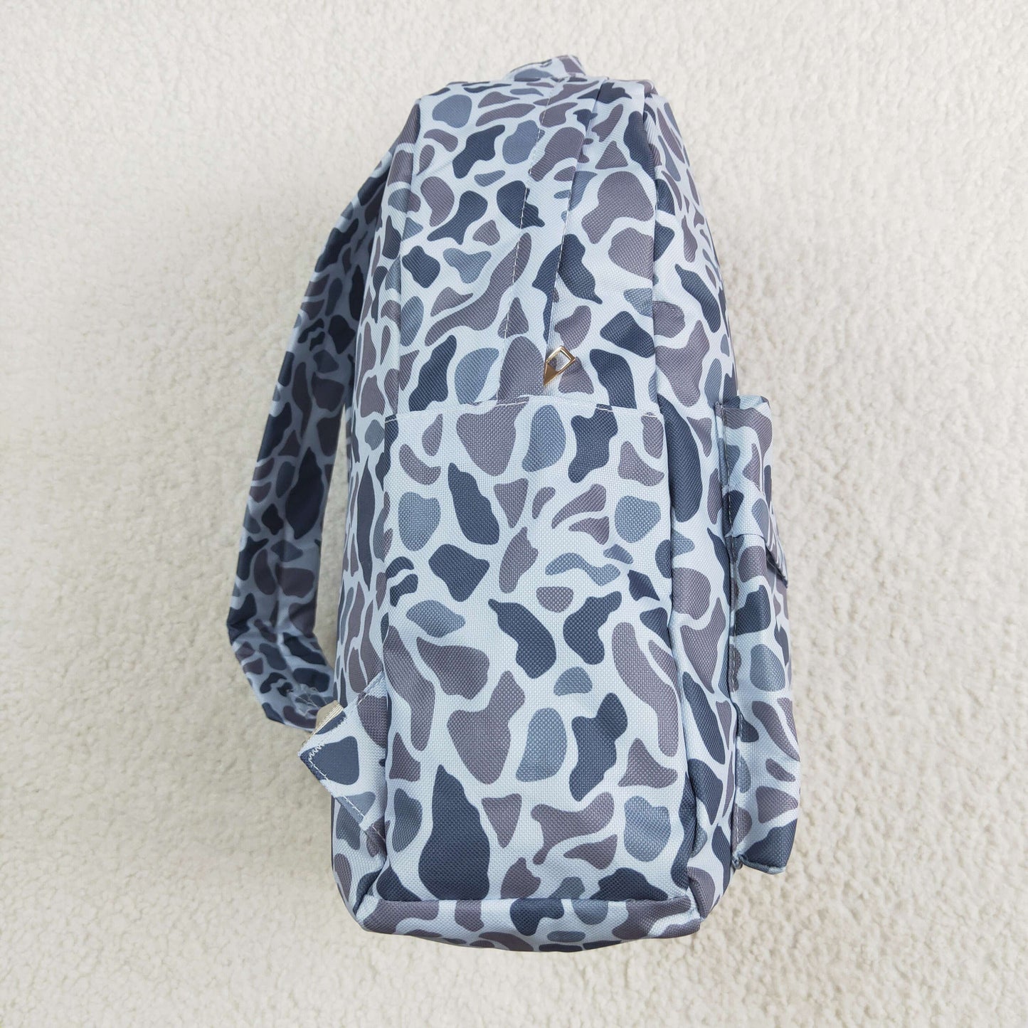 Grey camo Print backpack