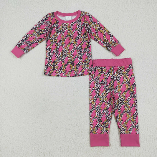 leopard hot pink lighting floral Paj GLP2393