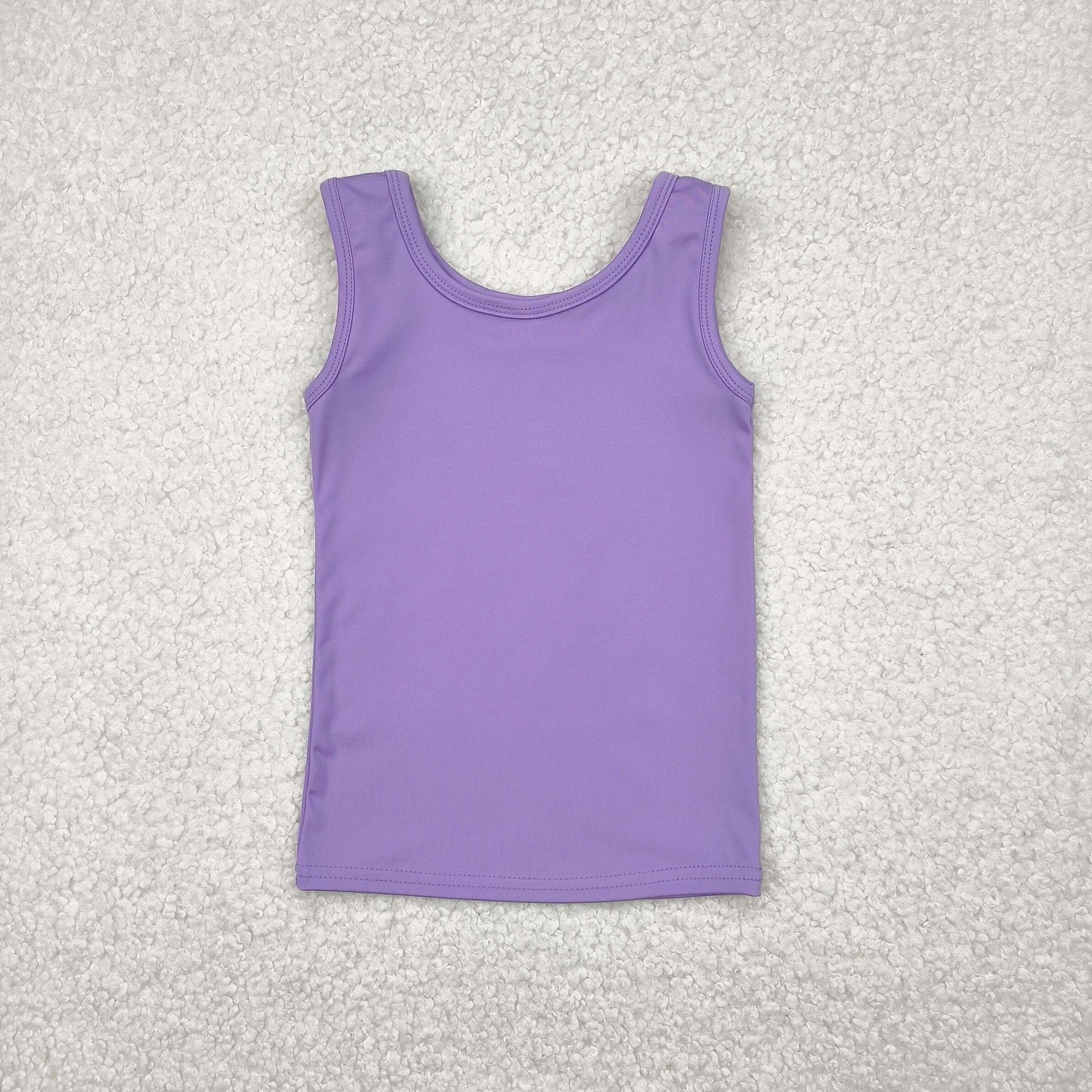 Purple yoga Sleeveless shirt