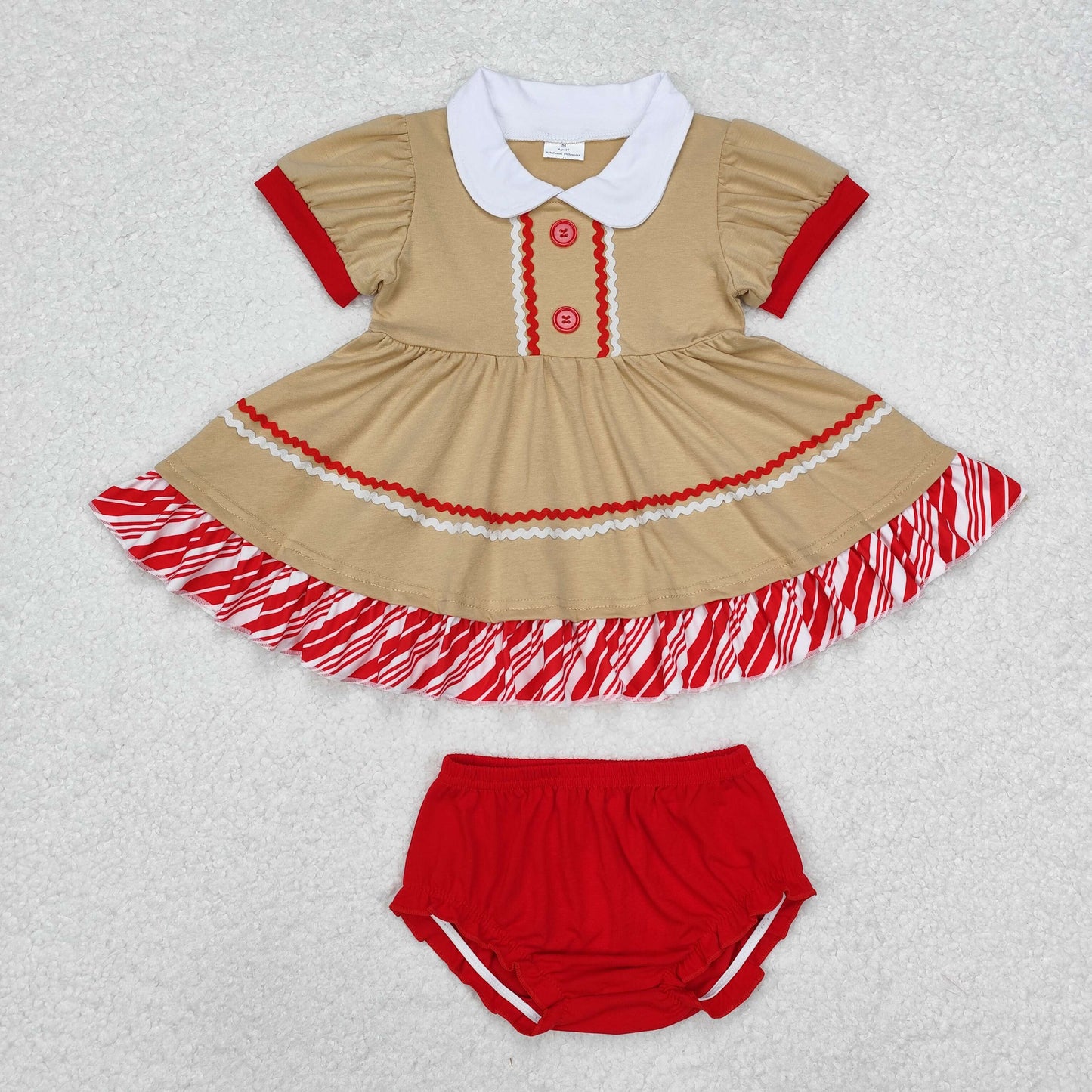 Christmas Brown Girls ‘s bummie outfit