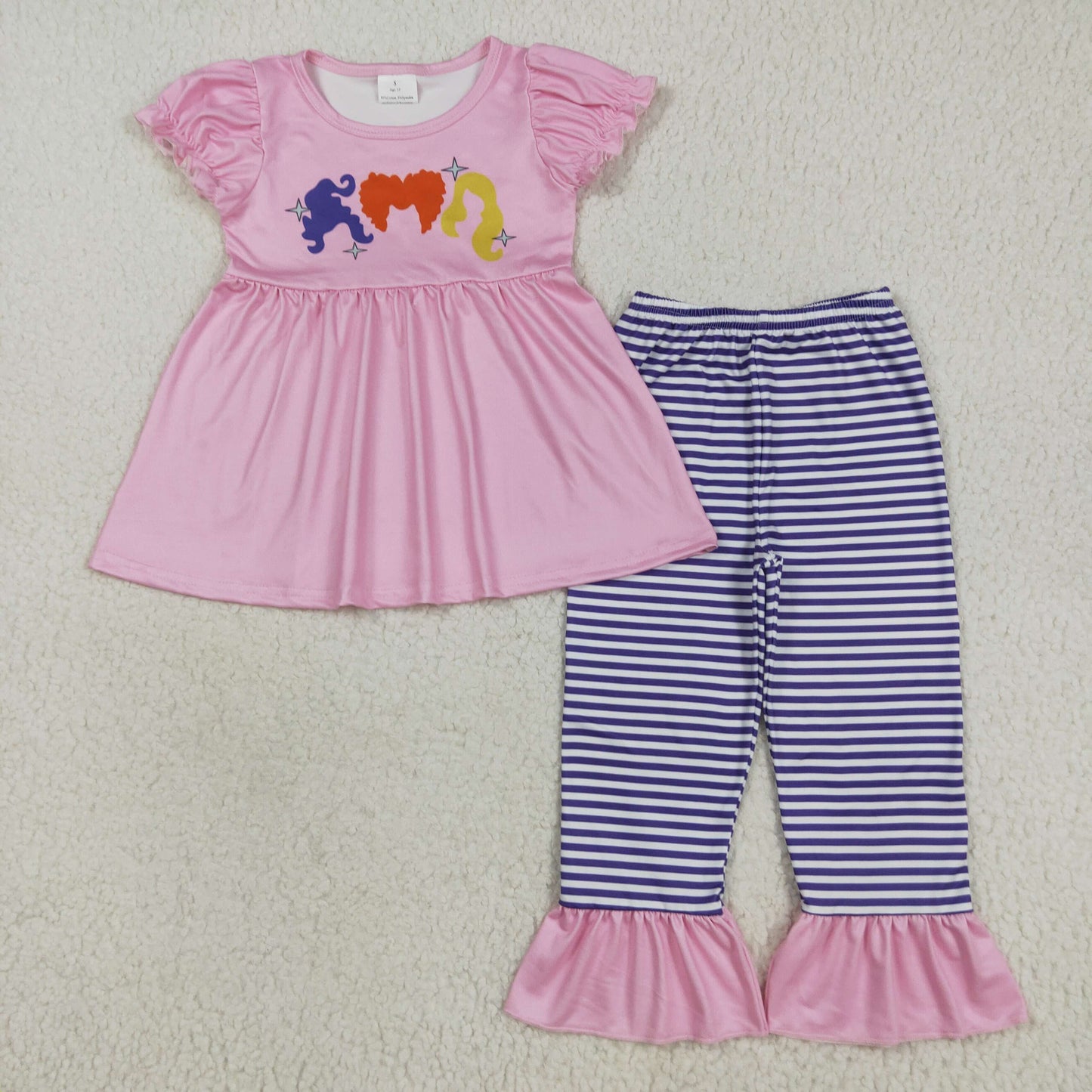 pink cartoon Girls Set GLP2043