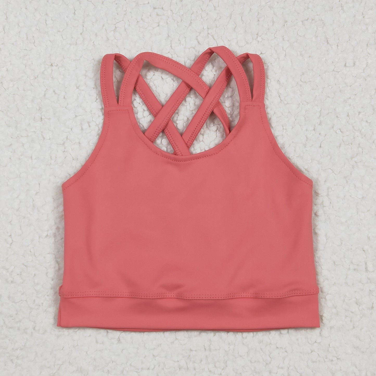 Coral girl yoga vest GT1004