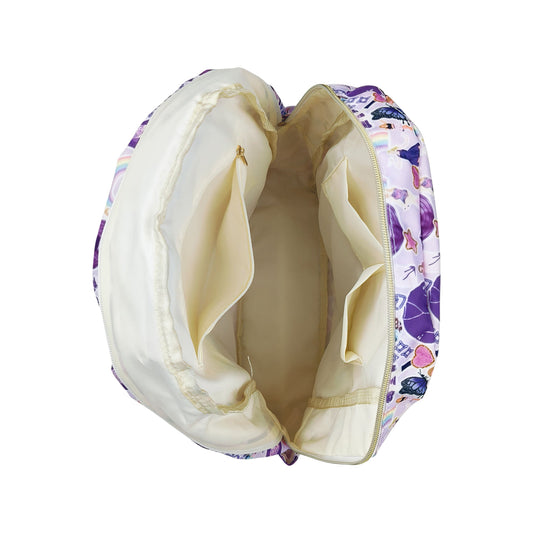 Purple Cartoon Print BACKPACK