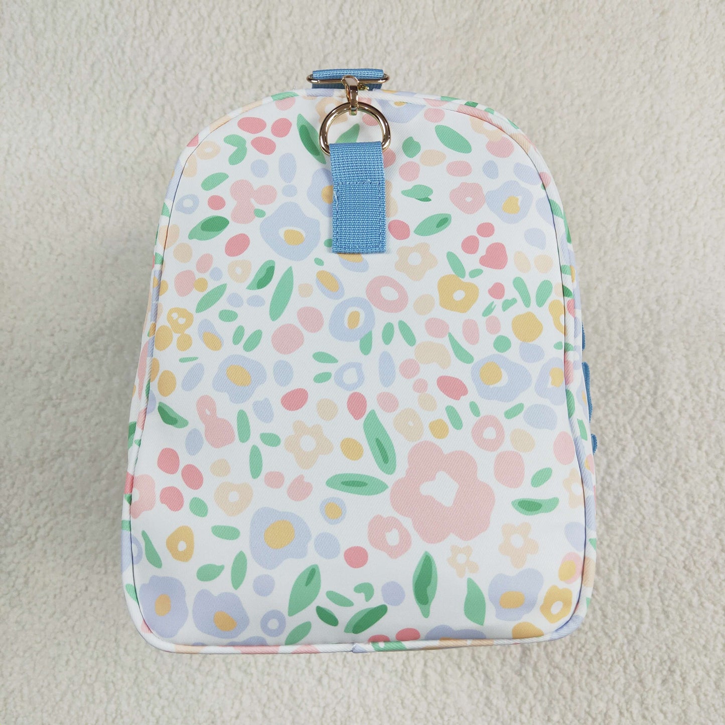 western Flowers blue Lace Gym bag