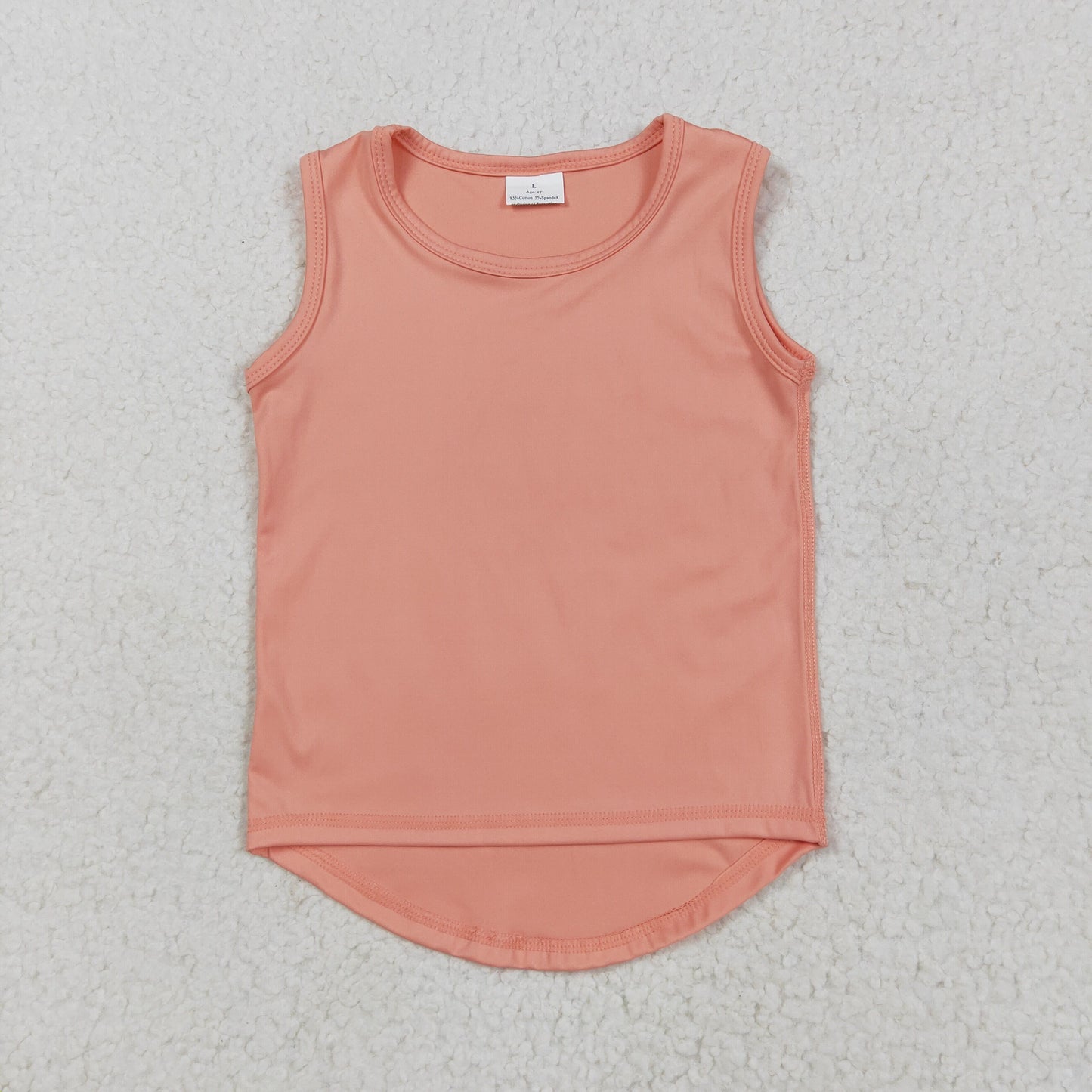 Orange girl yoga vest GT0984