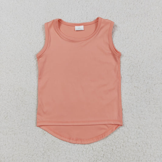 Orange girl yoga vest GT0984