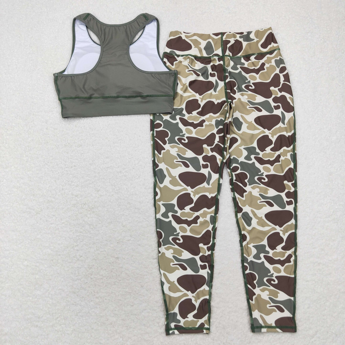 Camo Adults woman Yoga