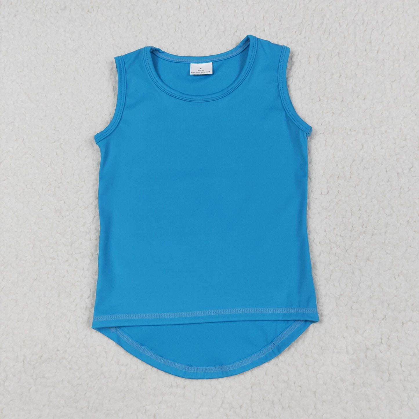 Blue girl yoga vest GT0986