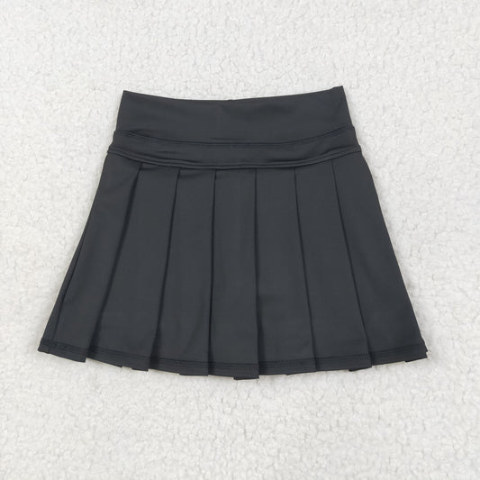 Black solid Kids yoga Short GLK0087