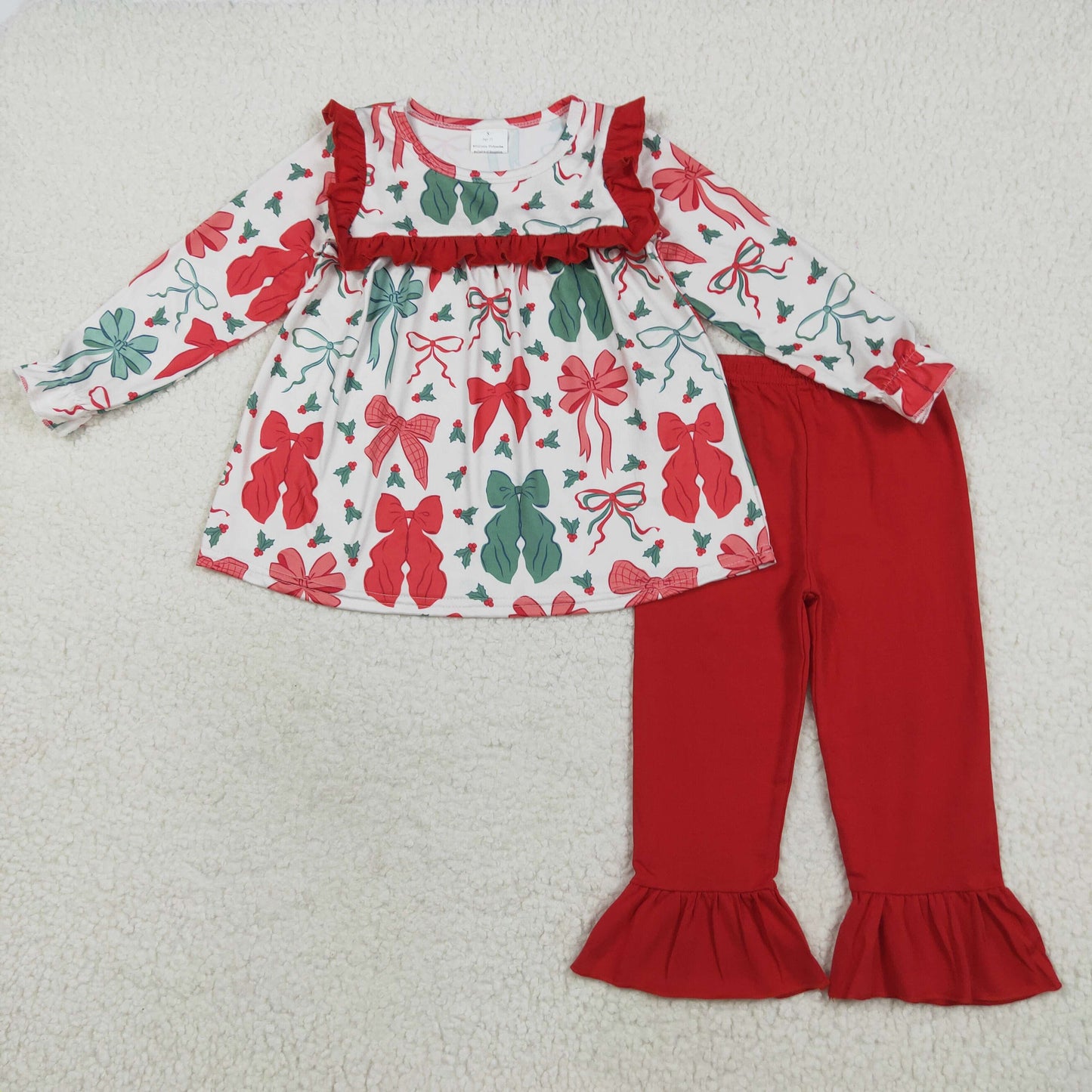 Christmas bows Girls Set GLP2346
