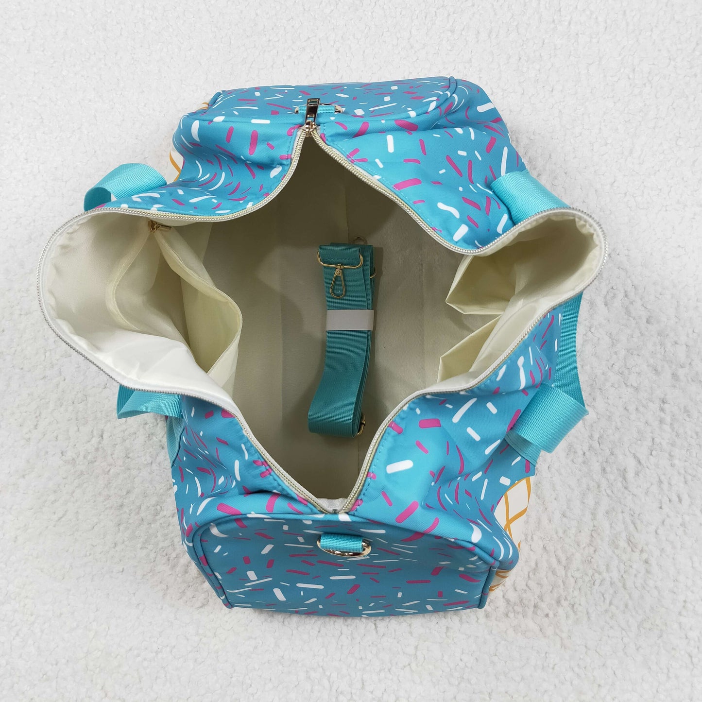 Blue travel bag BA0304