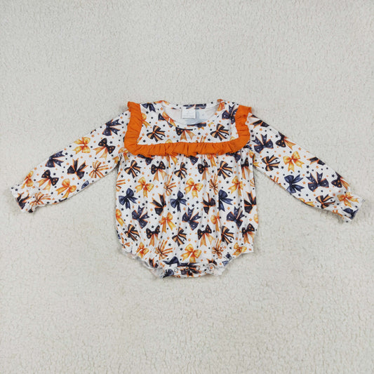 bows print Baby Romper LR2207