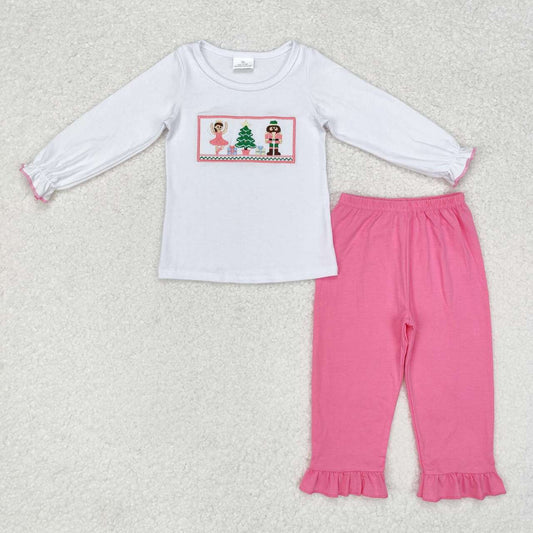 Christmas Embroidered tree pajamas