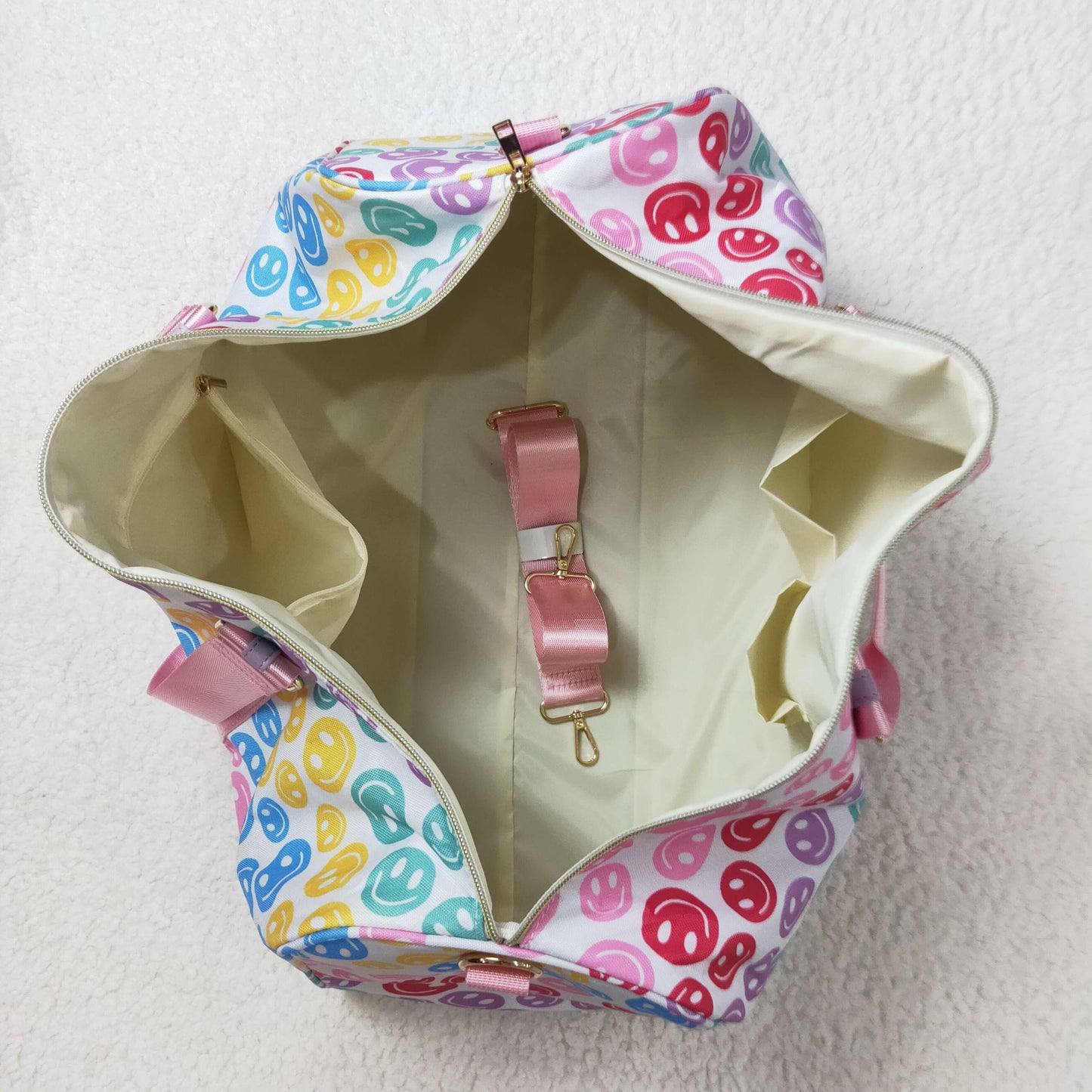 pink smile  DUFFLE BACK